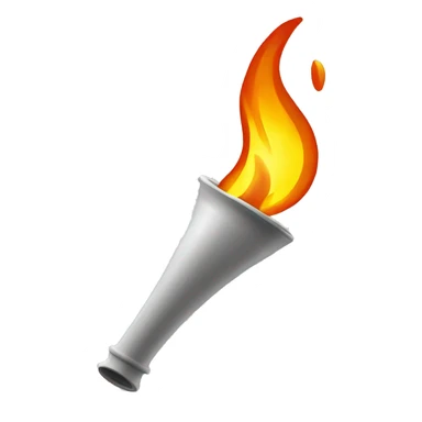 Olympic flame Paris 2024 sticker