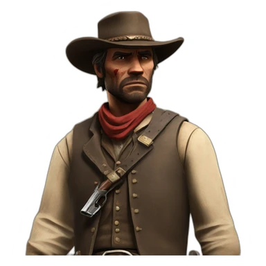 red dead redemption sticker