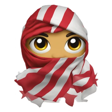 american puppet turkiye flag sticker