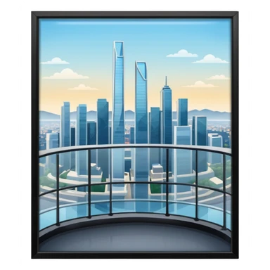 observation deck sticker