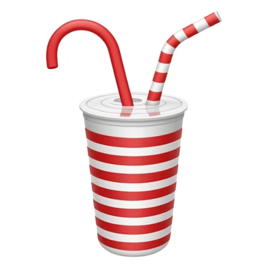  bendy straw sticker