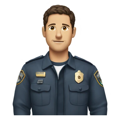 Jake peralta from b99 sticker