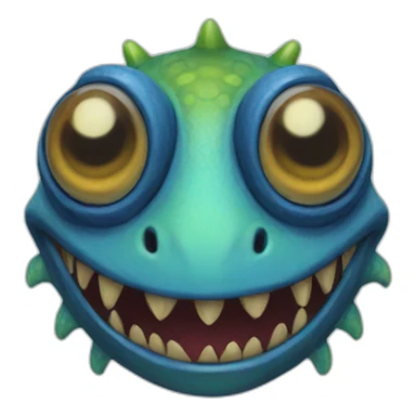 murloc blue sticker