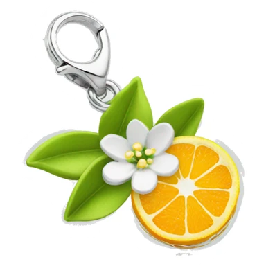 Citrus Blossom Charm sticker