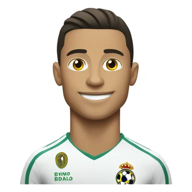 Cristiano Ronaldo with Football  sticker