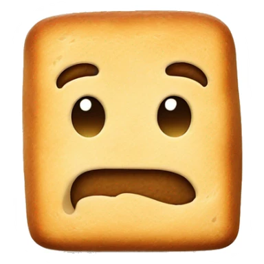 square head man bread sticker