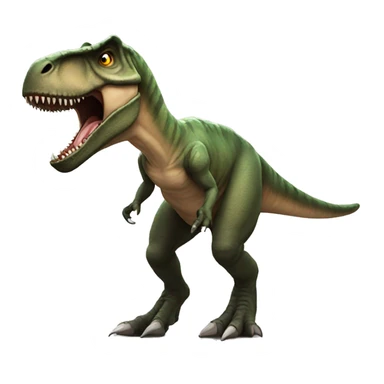 A t-rex  sticker