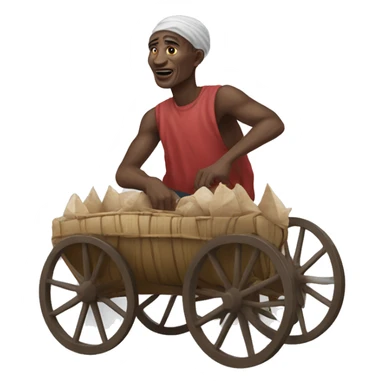 Skibidi hawking a tuah sticker