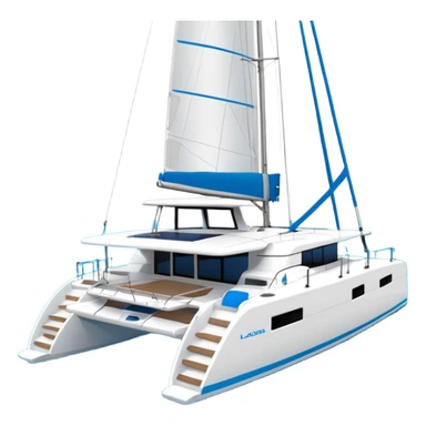 Make me a lagoon 43 catamaran sticker