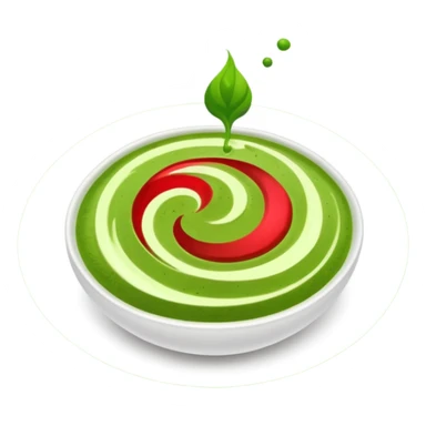 Make a matcha red sticker