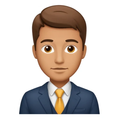 a handsome IT professional sticker