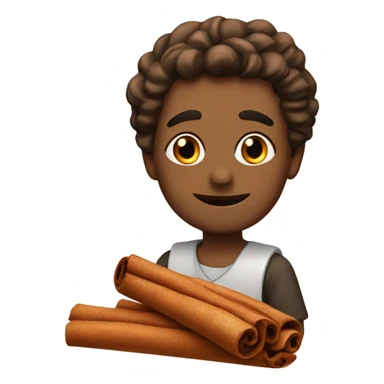 cinnamon rol sticker