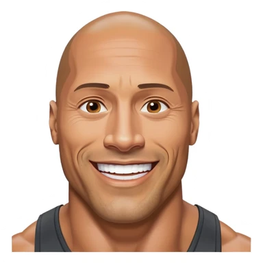 Dwayne the rock johnson sticker