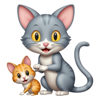 Tom and Jerry  sticker