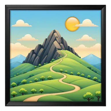 the bliss hill sticker