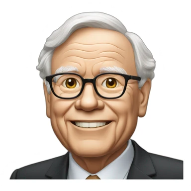 warren buffet sticker
