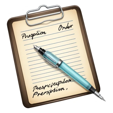 prescription order sticker