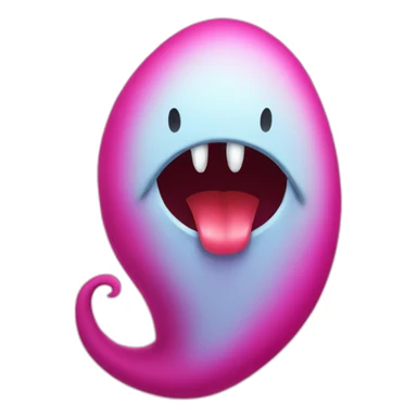 menstruation monster sticker