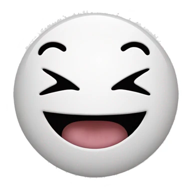 Smiley face with one tooth visible sticker