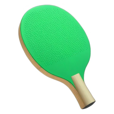 green-table-tennis-bat sticker