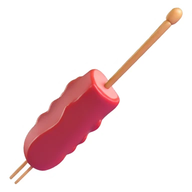 juicy picanha on a stick sticker