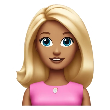 Barbie emoji  sticker