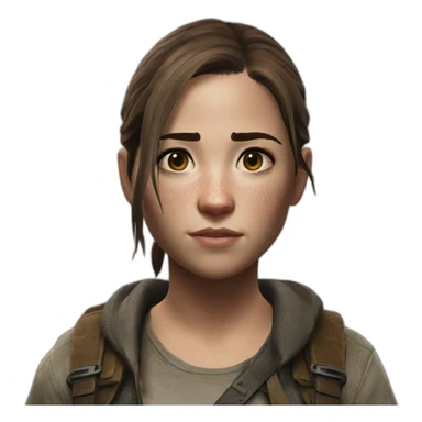 Ellie the last of us part 2 sticker