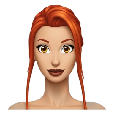Bianca Beauchamp hyperréaliste sticker