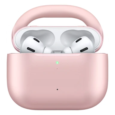 Airpods max light pink  sticker