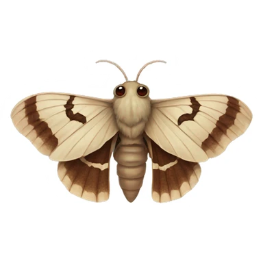Death moth sticker