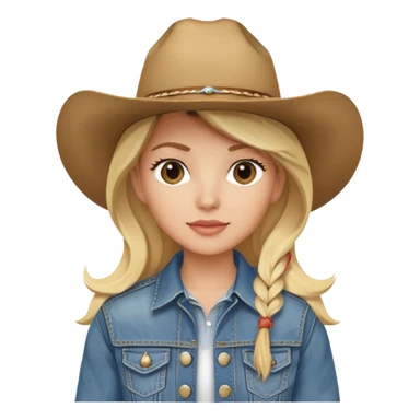 Cowgirl  sticker