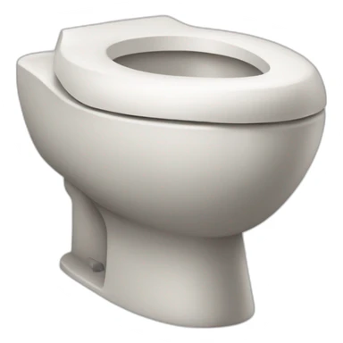 toilet with a head out of it sticker