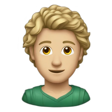 Зеленський показує емодзі знак перемоги вікторі та поряд червона кулька sticker