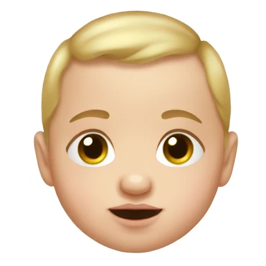 Slavic newborn baby  sticker