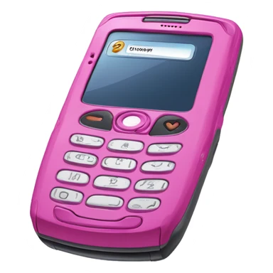 Pink Motorola Razr Flip Phone sticker