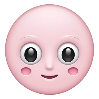 Light Pale Pink scan Print sticker