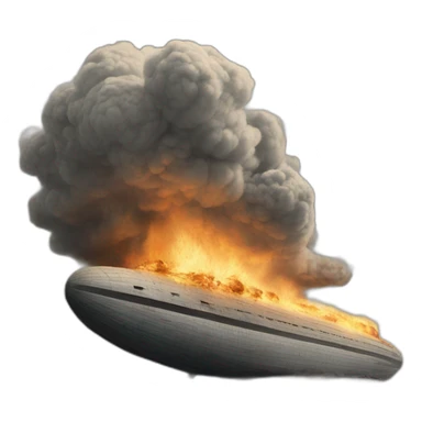 hindenburg LZ 129 disaster sticker