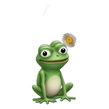 pepe-the-frog-hold-argentina-flag sticker