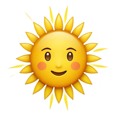 Light burst / illumination cue sticker