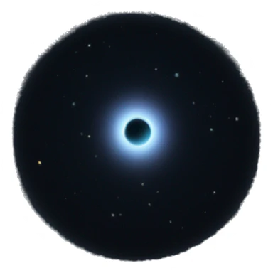 Interstellar Black hole sticker