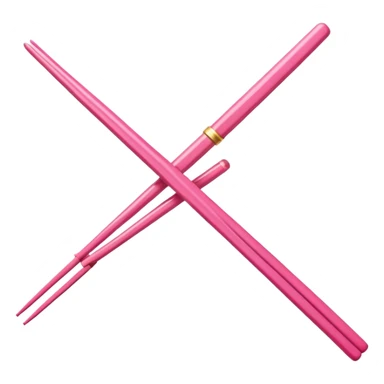  pink sushi chopsticks  sticker