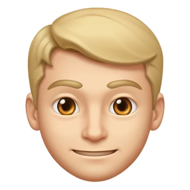 sneaky guy with a smirk sticker