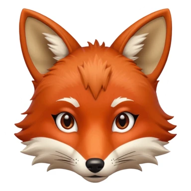 a fox who says no sticker