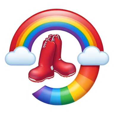 Red Sox rainbow sticker