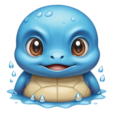 Crying Squirtle sticker