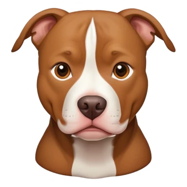 A pittbull sticker