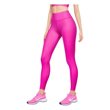 Pink leggings sticker