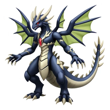 Zygarde-Dialga-Palkia-Giratina-Darkrai-fusion, full body sticker