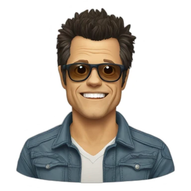 johnny knoxville sticker