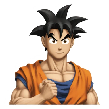 Goku from dragon ball sticker